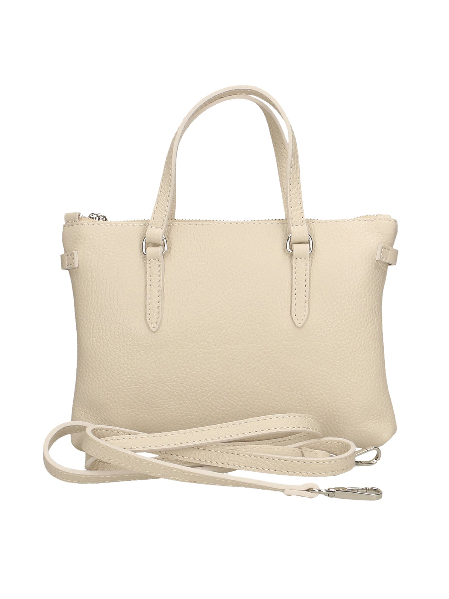 Natalia Borsa a mano da donna Vera pelle 191232-BEIGE Gave Lux