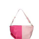 Borsa a spalla da donna Vera pelle 07165-D56 PINK+D02 FUXIA Roberta Rossi