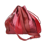 Nunzia Borsa a spalla da donna Vera pelle 576042-ROSSO RED Gave Lux