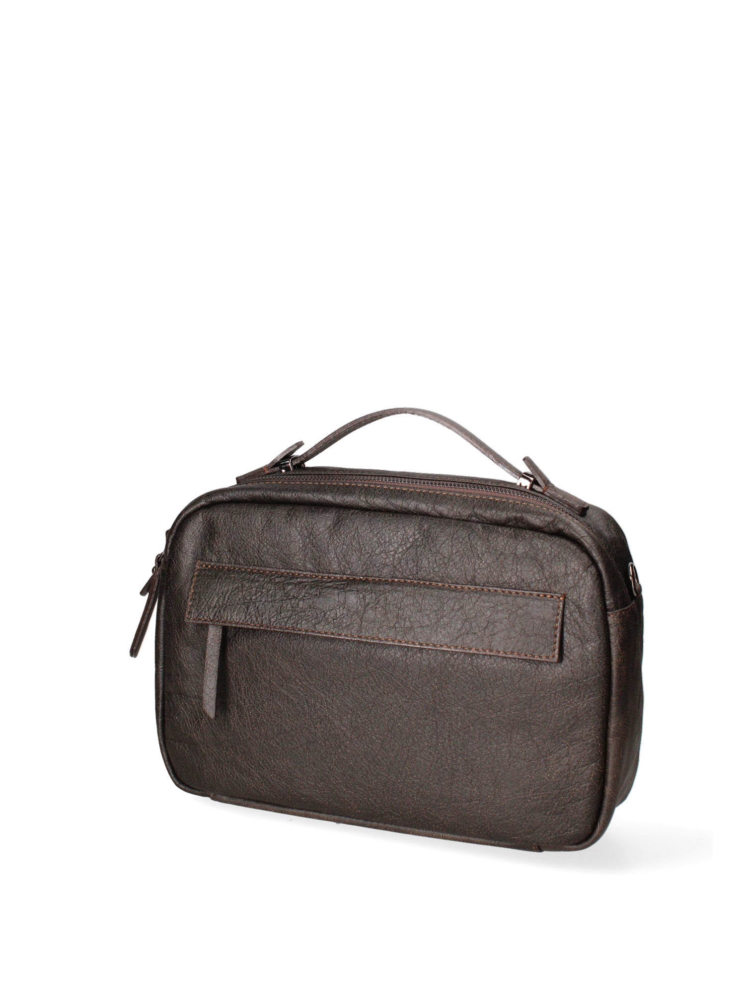 Vera Pelle 6542-TMORO Borsa a mano unisex Modello Avelon Gave Lux