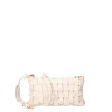 Borsa a tracolla da donna Vera pelle ROB3-BEIGE Roberta Rossi