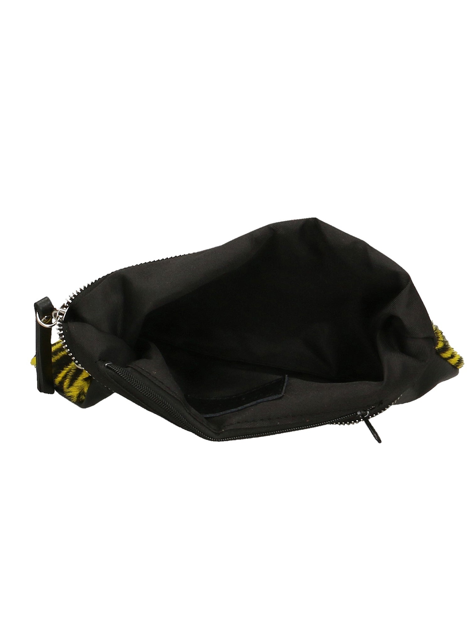 Vera pelle 00721-D04 GIALLO YELLOW Borsa a tracolla da donna Prisca Gave Lux