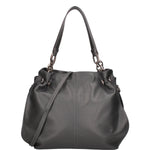 Ereba Borsa a mano da donna Made in Italy 100% pelle 3305-S27 CENERE Gave Lux