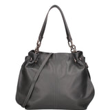Ereba Borsa a mano da donna Made in Italy 100% pelle 3305-S27 CENERE Gave Lux
