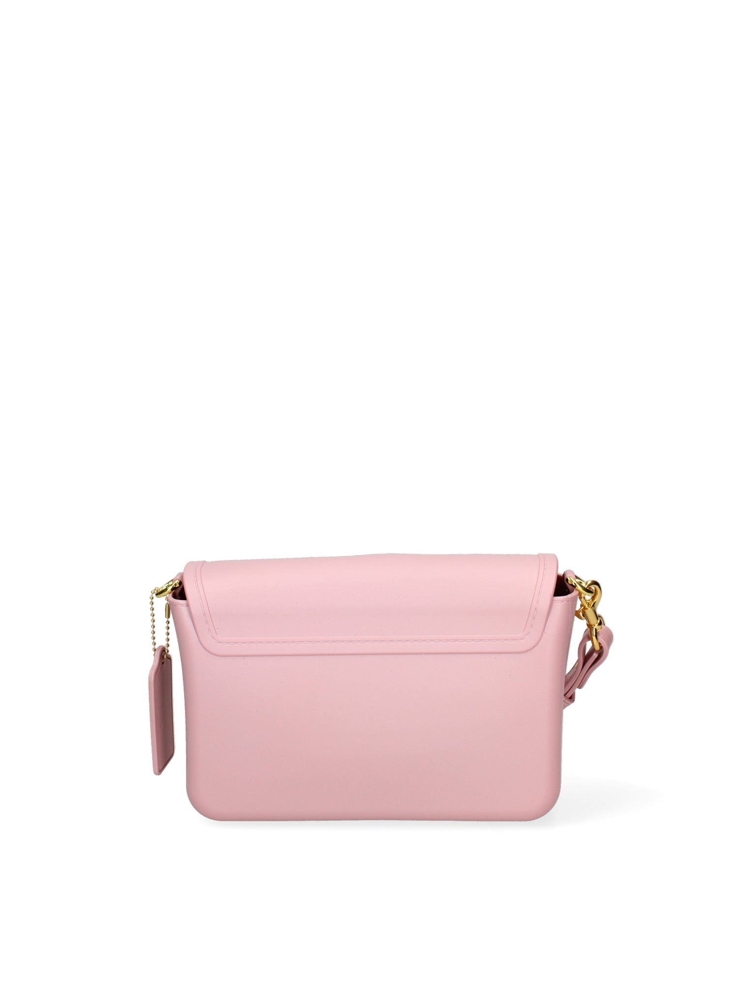 Borsa a tracolla da donna 100% PVC FLAT-BUBLE-OLD ROSE - GOLD Marc Ellis