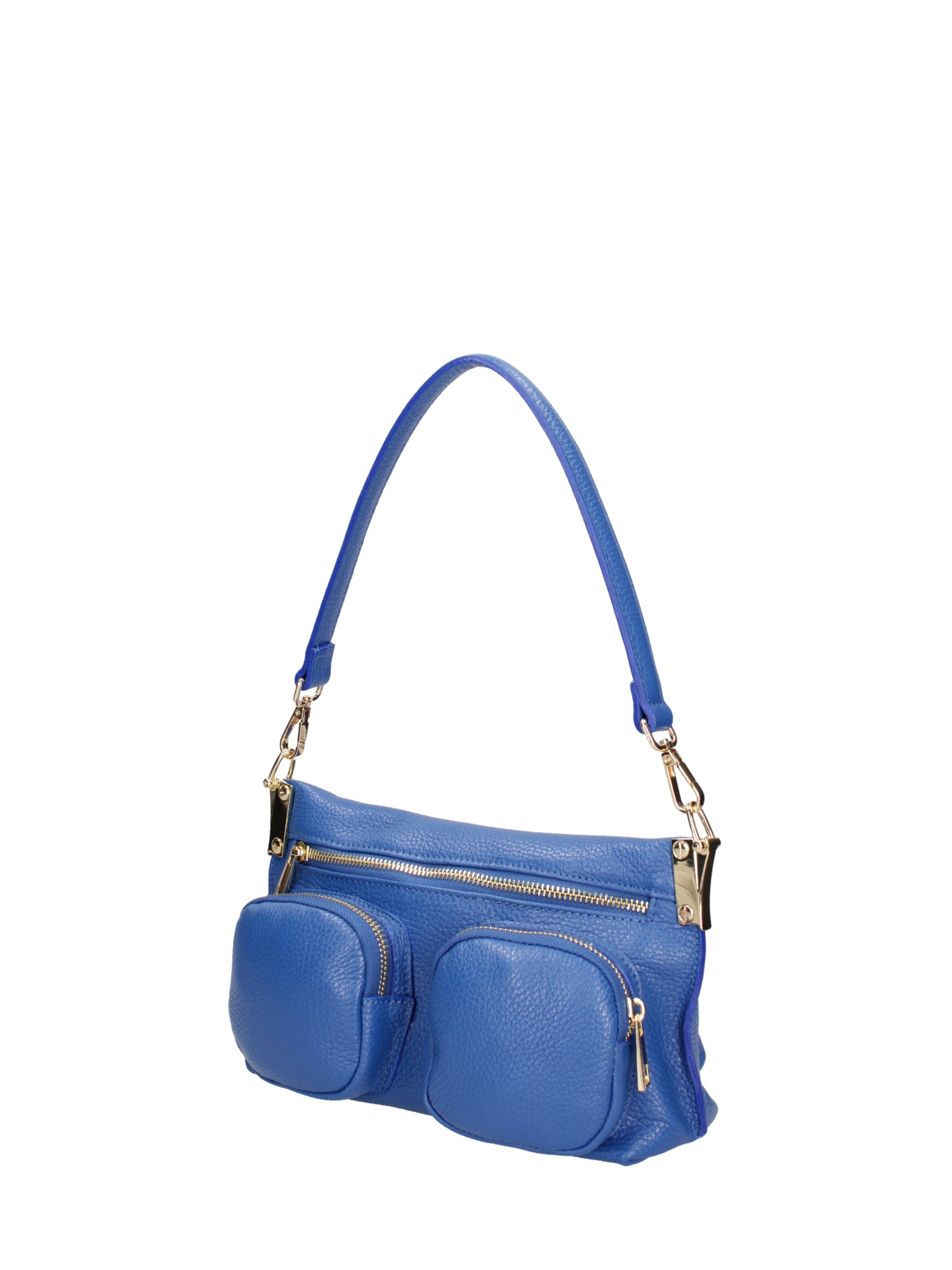 Borsa a spalla da donna Vera pelle 07147-D22 BLUETTE Roberta Rossi