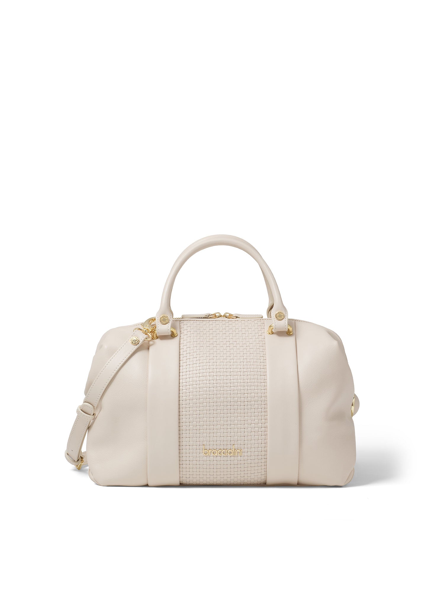 Erisma Nova Borsa a mano da donna 100% pelle B17201-BEIGE Braccialini