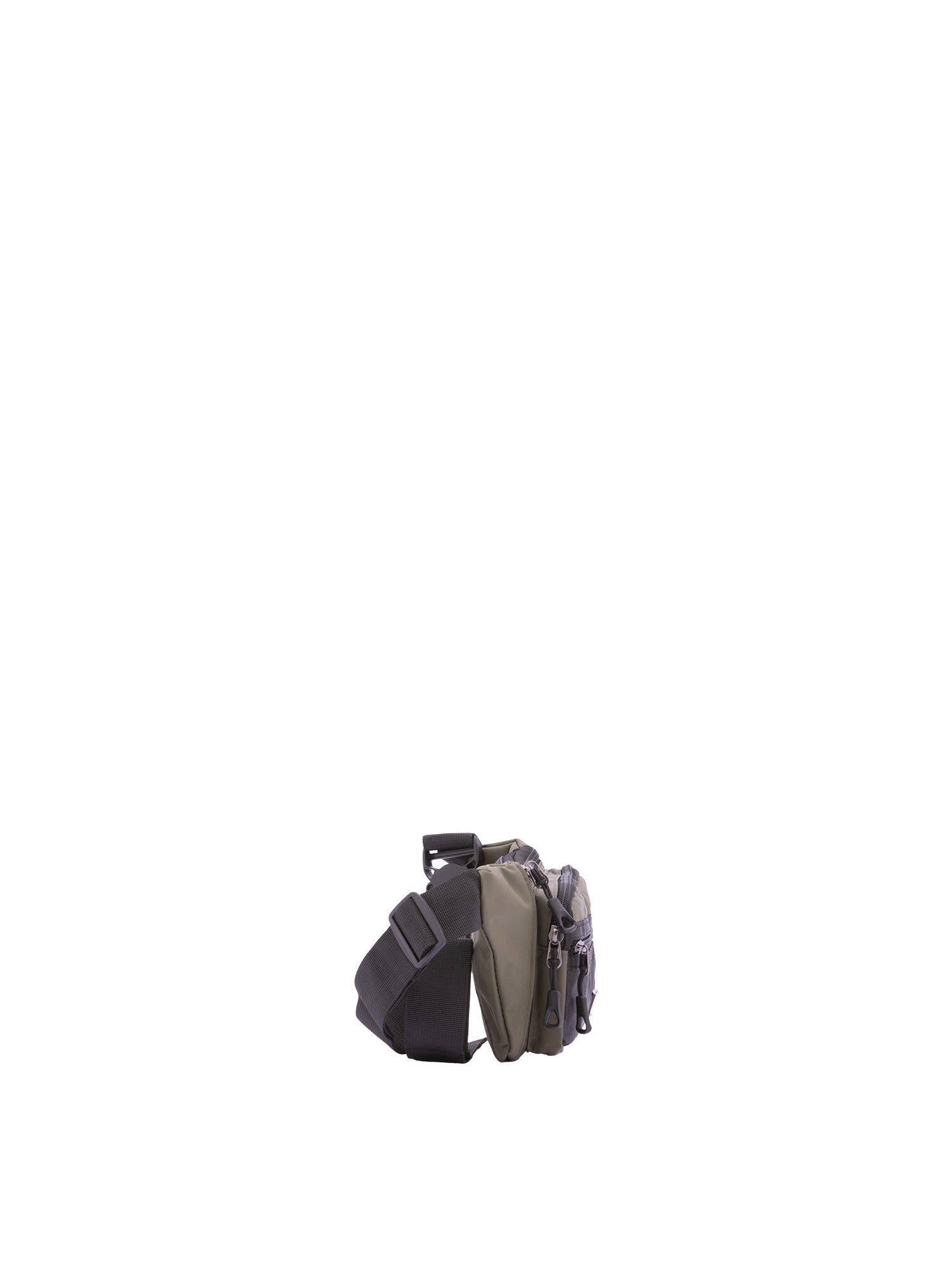 Marsupio da uomo in poliestere Casual BC1242-VERDE B Cavalli
