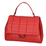 Viola Borsa a mano da donna Vera Pelle 06862-S10 RUBINO Gave Lux