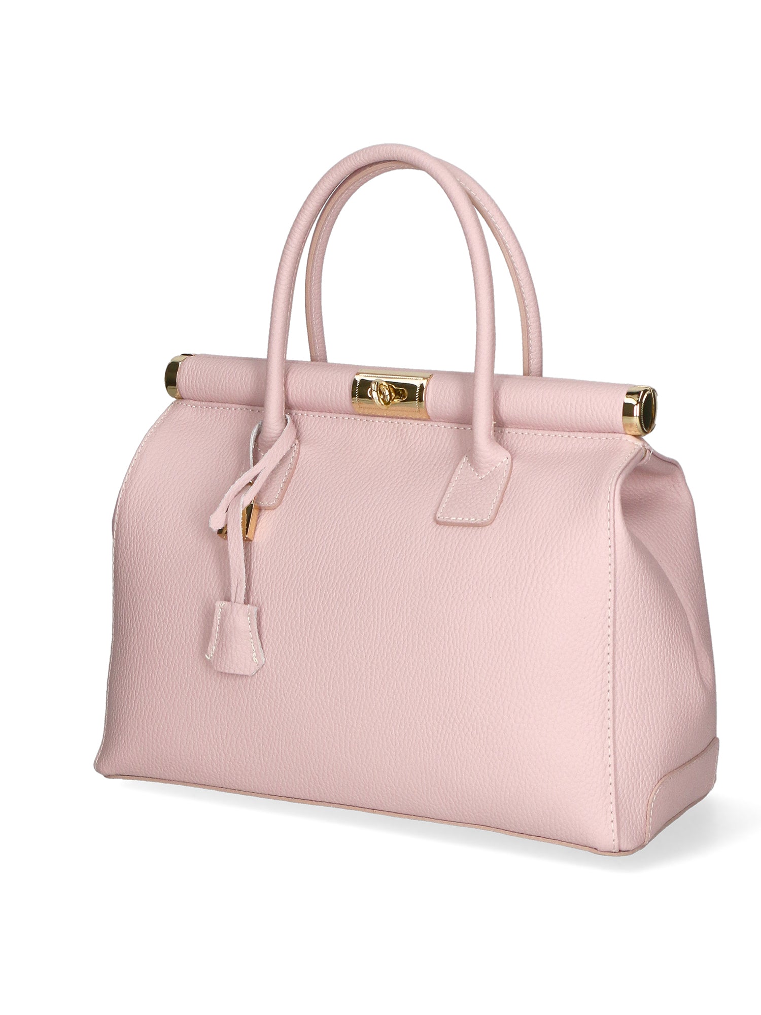 Aleria Borsa a mano da donna Vera pelle 8005-D13 ROSA Gave Lux