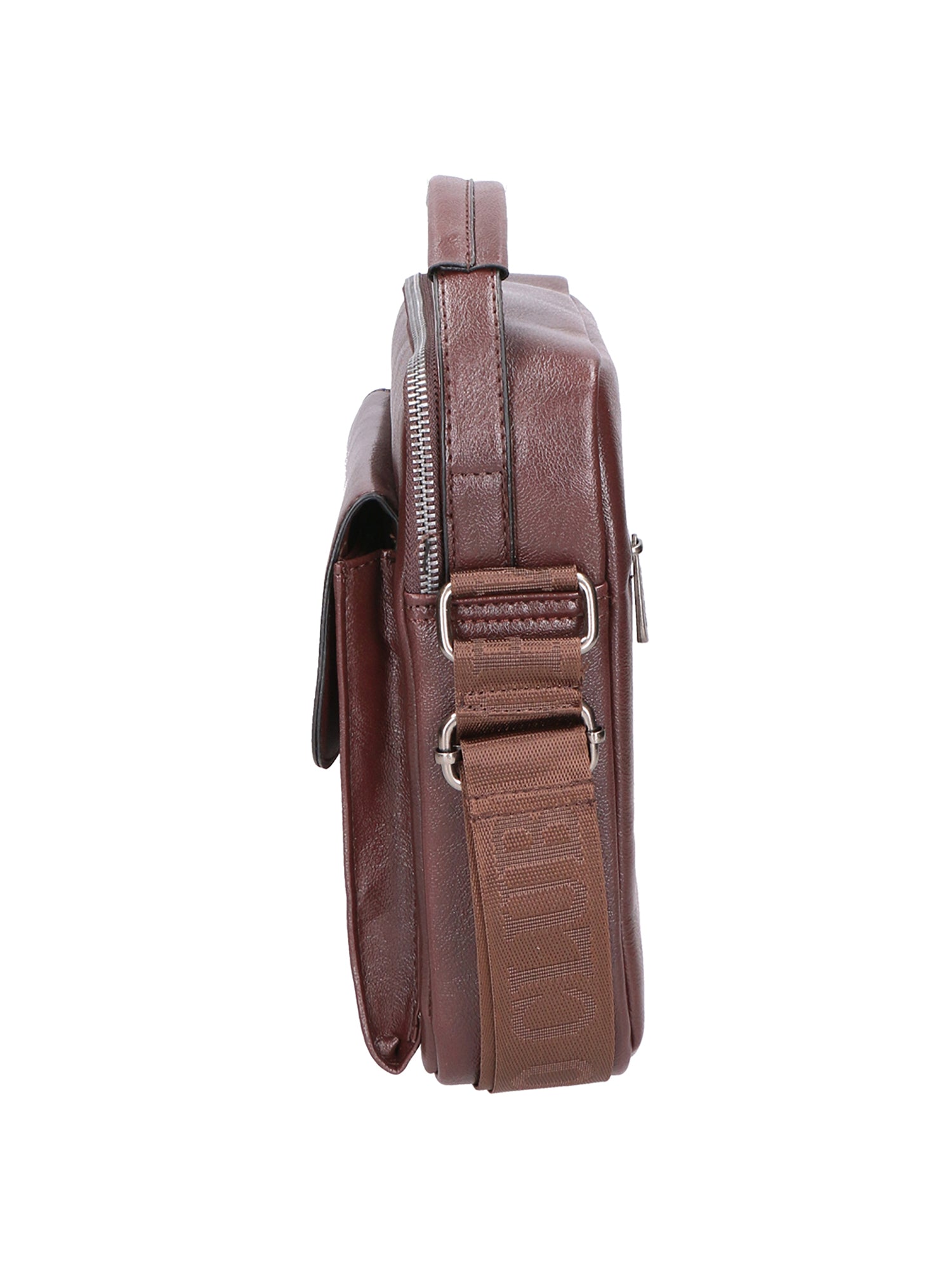 Borsa a tracolla uomo 100% pelle PU PCL3104-COFFEE Northampton Polo Club