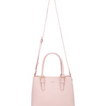 Borsa a mano da donna 100% pelle vegana PU 716-2PT-ROSE Diana&co