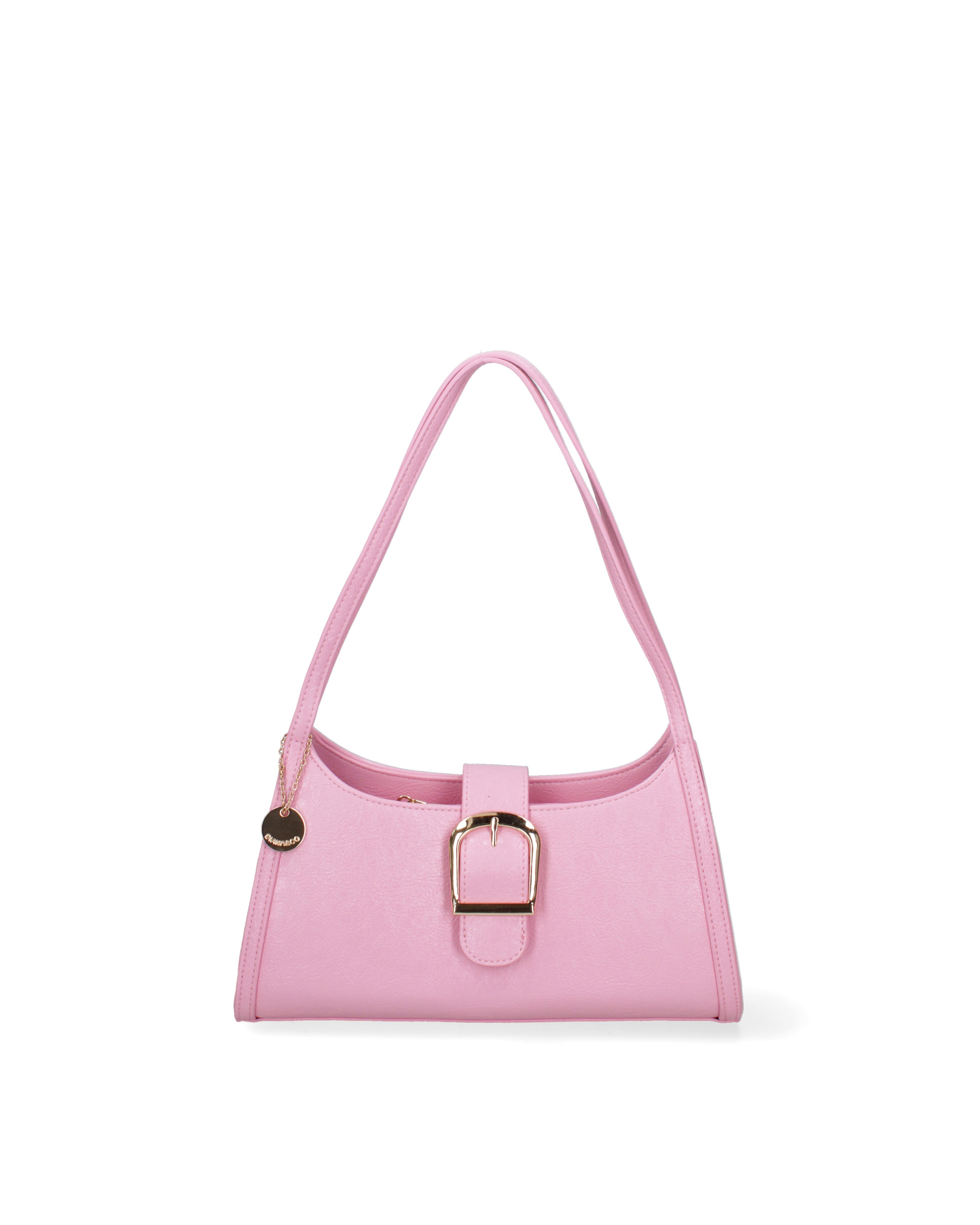 Borsa a spalla da donna Ecopelle DC3532-2-PINK Diana&co