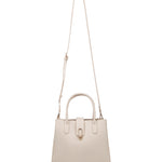 Borsa a mano da donna 100% pelle vegana PU 712-2PT-BEIGE Diana&co