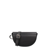 Marsupio da donna in vera pelle Made in Italy 07218-D28 NERO Roberta Rossi