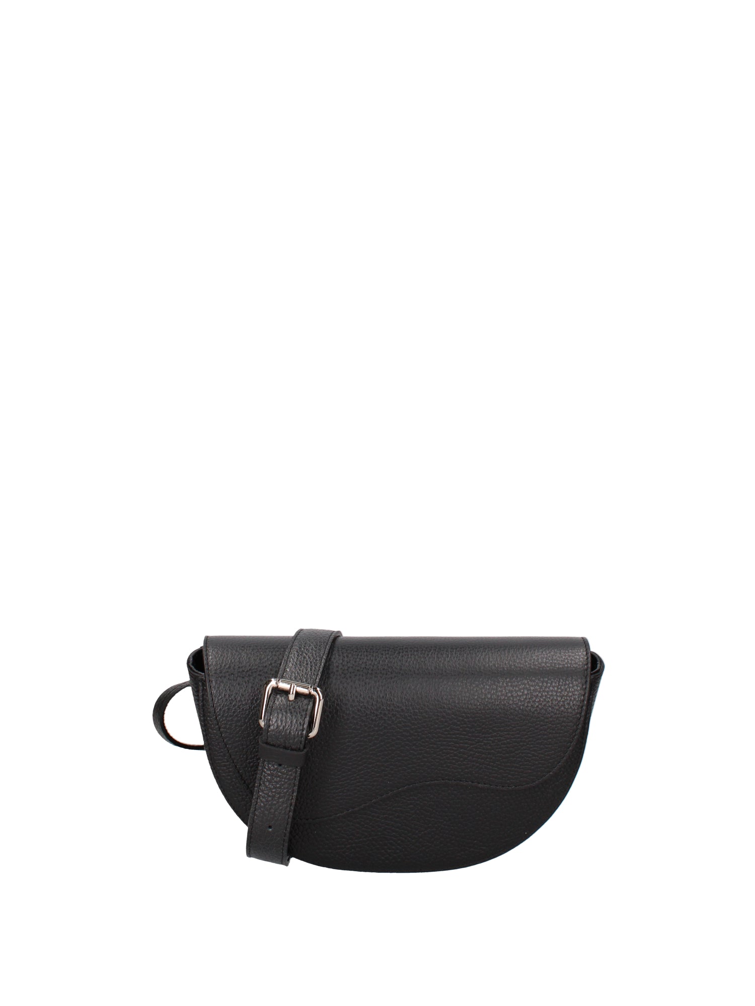 Marsupio da donna in vera pelle Made in Italy 07218-D28 NERO Roberta Rossi