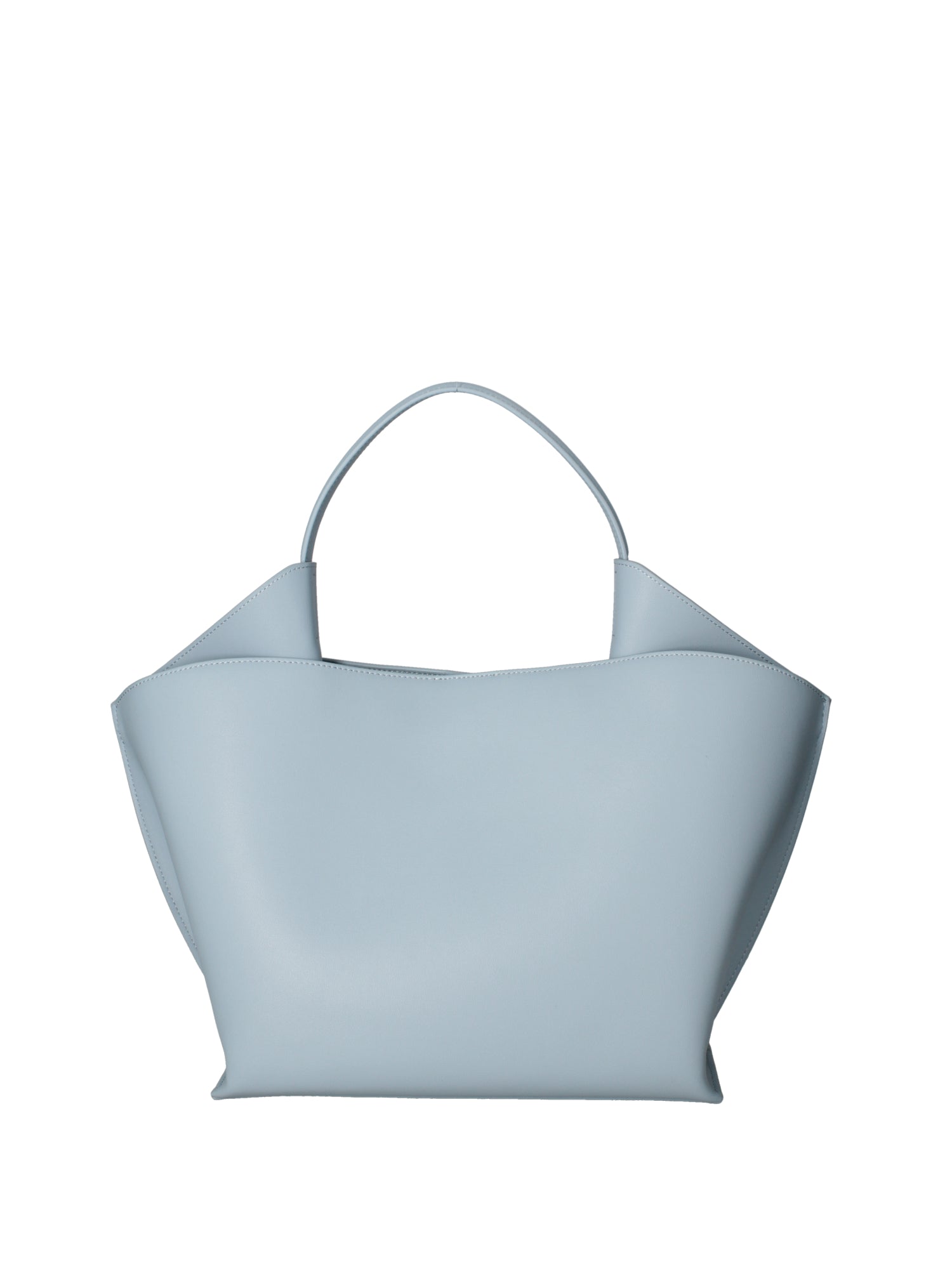 Borsa a mano da donna 100% pelle riciclata 07226-Cielo Viola Castellani