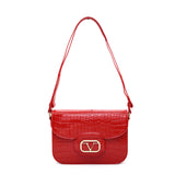 HERA Borsa a tracolla da donna Ecopelle VC-209-ROSSO 19V69 Italia