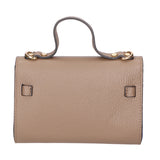 Uma Borsa a mano da donna Vera pelle 06525-D40 TAUPE Gave Lux
