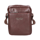Borsa a tracolla uomo 100% pelle PU PCL3076-COFFEE Northampton Polo Club