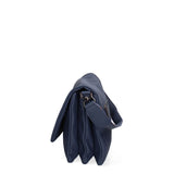Borsa a spalla da donna Ecopelle 637-2-NAVY BLUE Diana&co