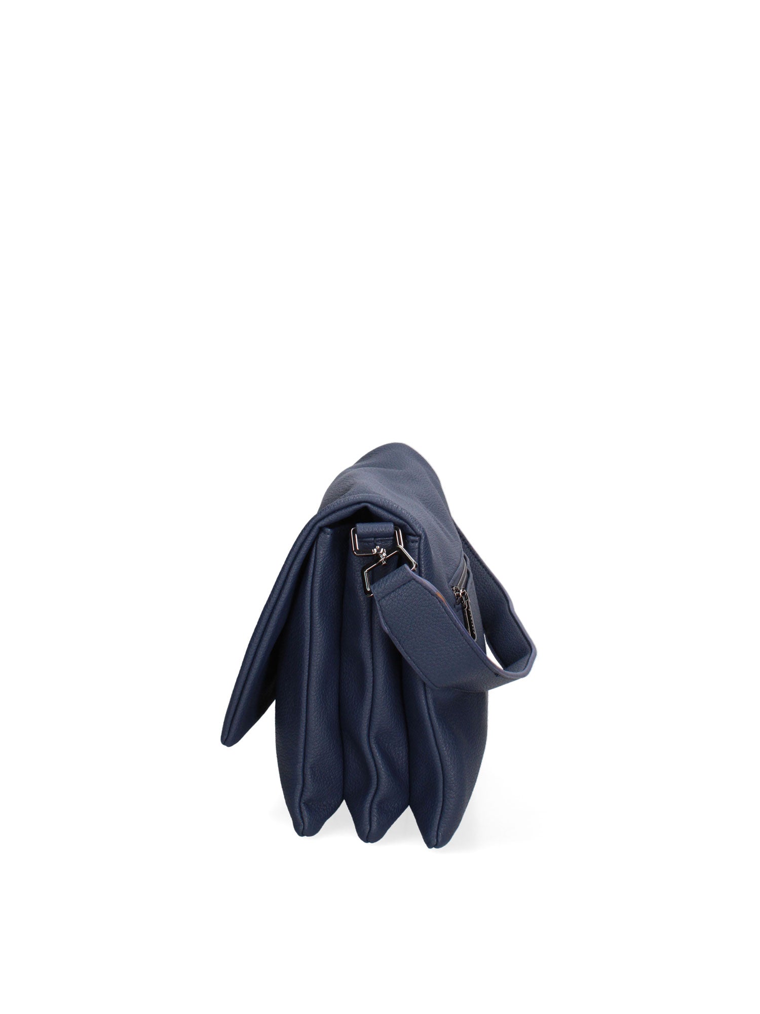 Borsa a spalla da donna Ecopelle 637-2-NAVY BLUE Diana&co
