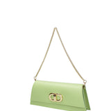 Borsa a spalla da donna Vera pelle 07313-L260 PISTACCHIO Roberta Rossi