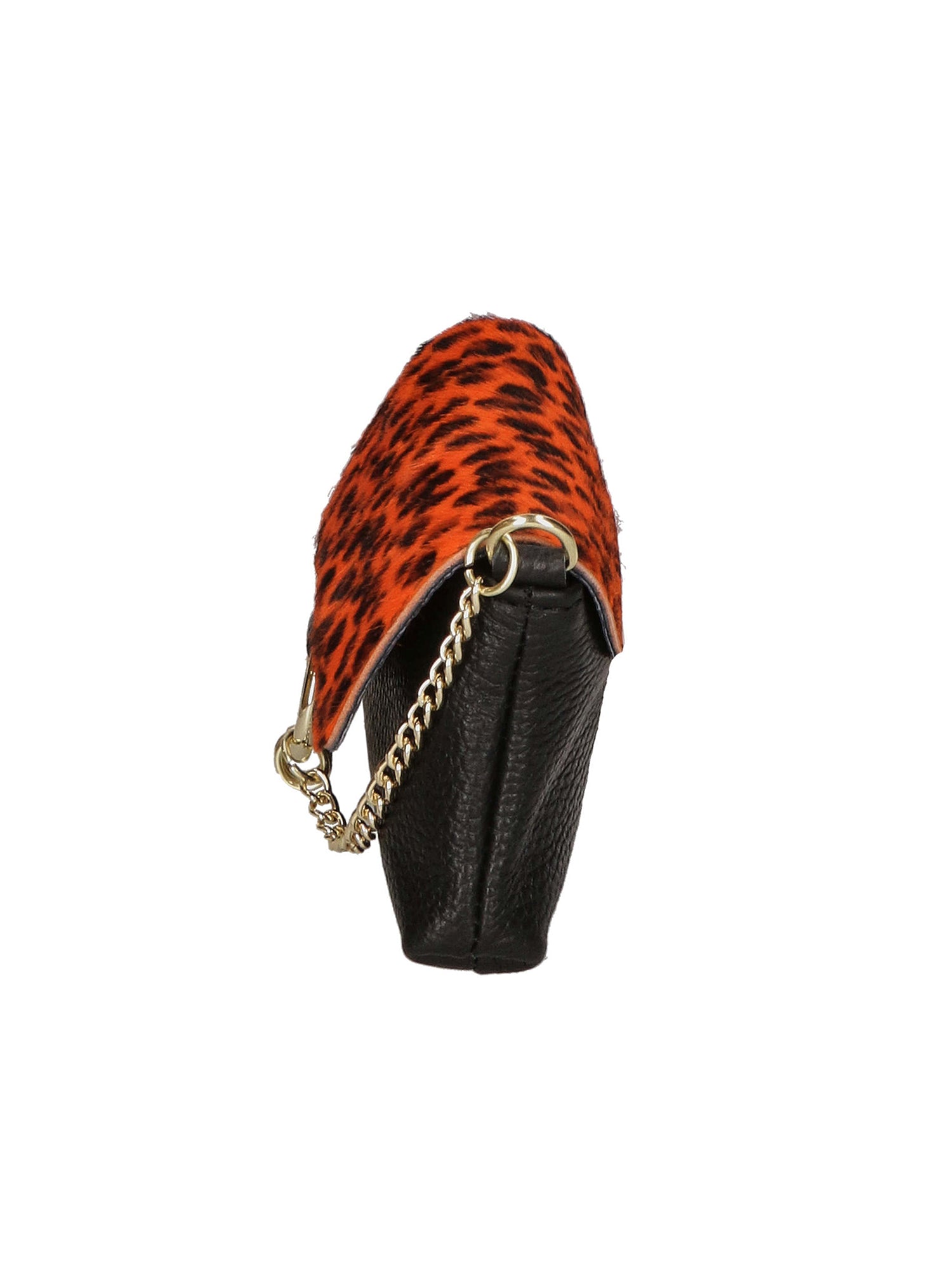 Safira Borsa a mano da donna Vera pelle 04760-LEO P ARANCIONE Gave Lux