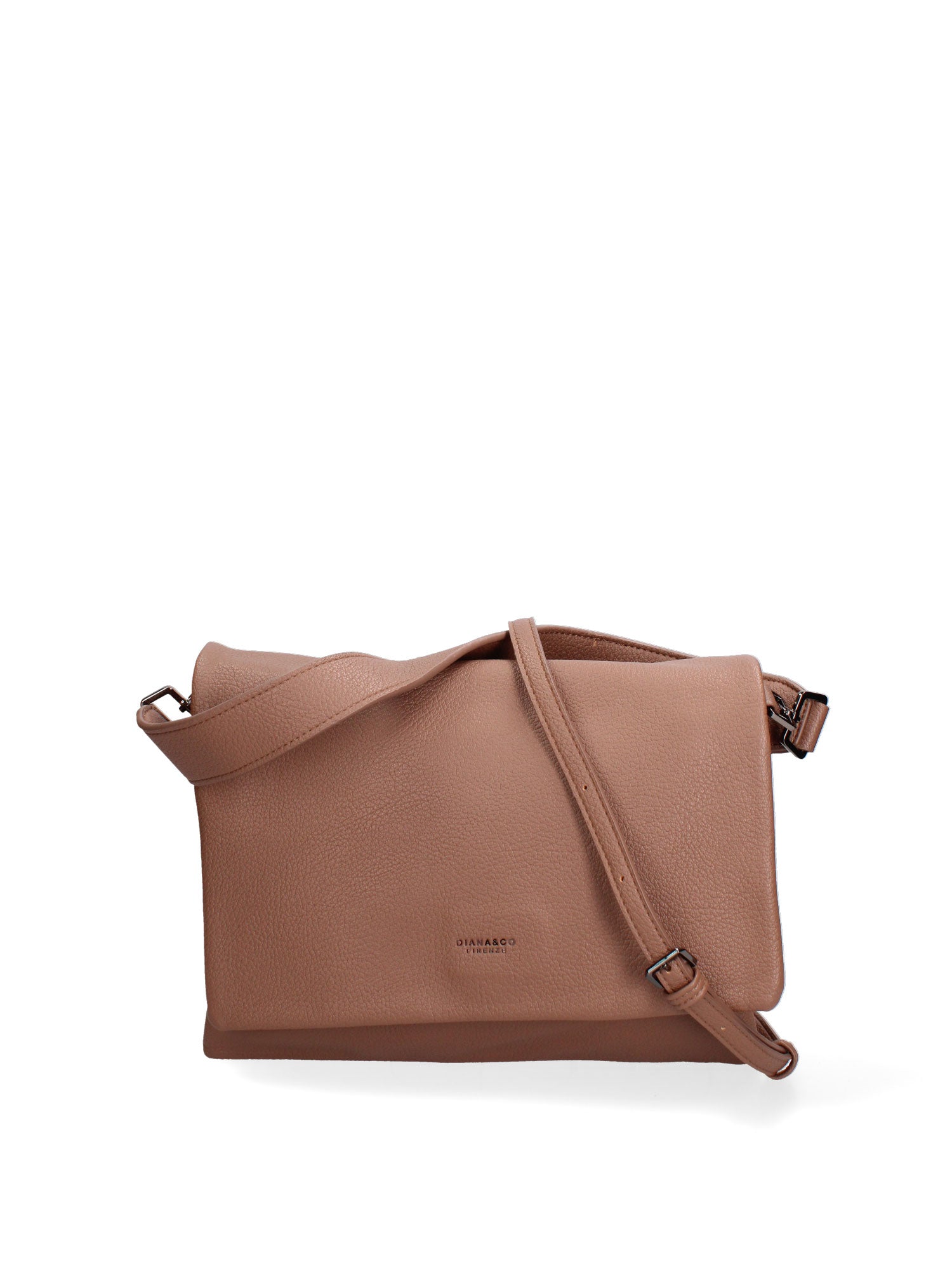 Borsa a spalla da donna Ecopelle 637-2-TAUPE Diana&co