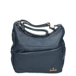 Borsa a tracolla da donna Ecopelle BC1382-BLUE B Cavalli