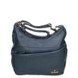 Borsa a tracolla da donna Ecopelle BC1382-BLUE B Cavalli