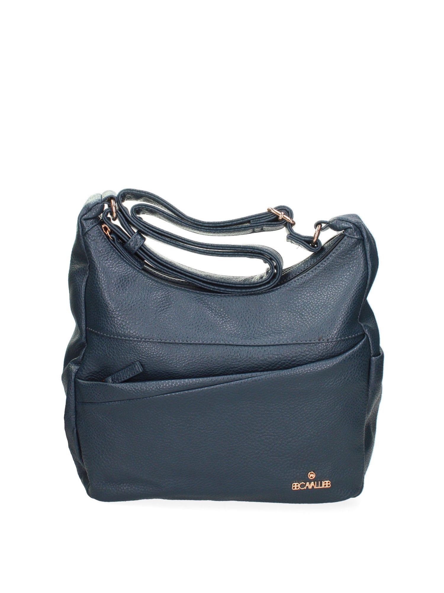 Borsa a tracolla da donna Ecopelle BC1382-BLUE B Cavalli