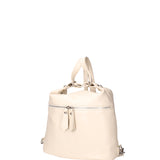 Bianca Borsa a spalla da donna Vera pelle 07136-D37 LATTE Viola Castellani
