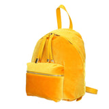 Belluno 8933-GIALLO Zaino da donna in velluto Gave Lux