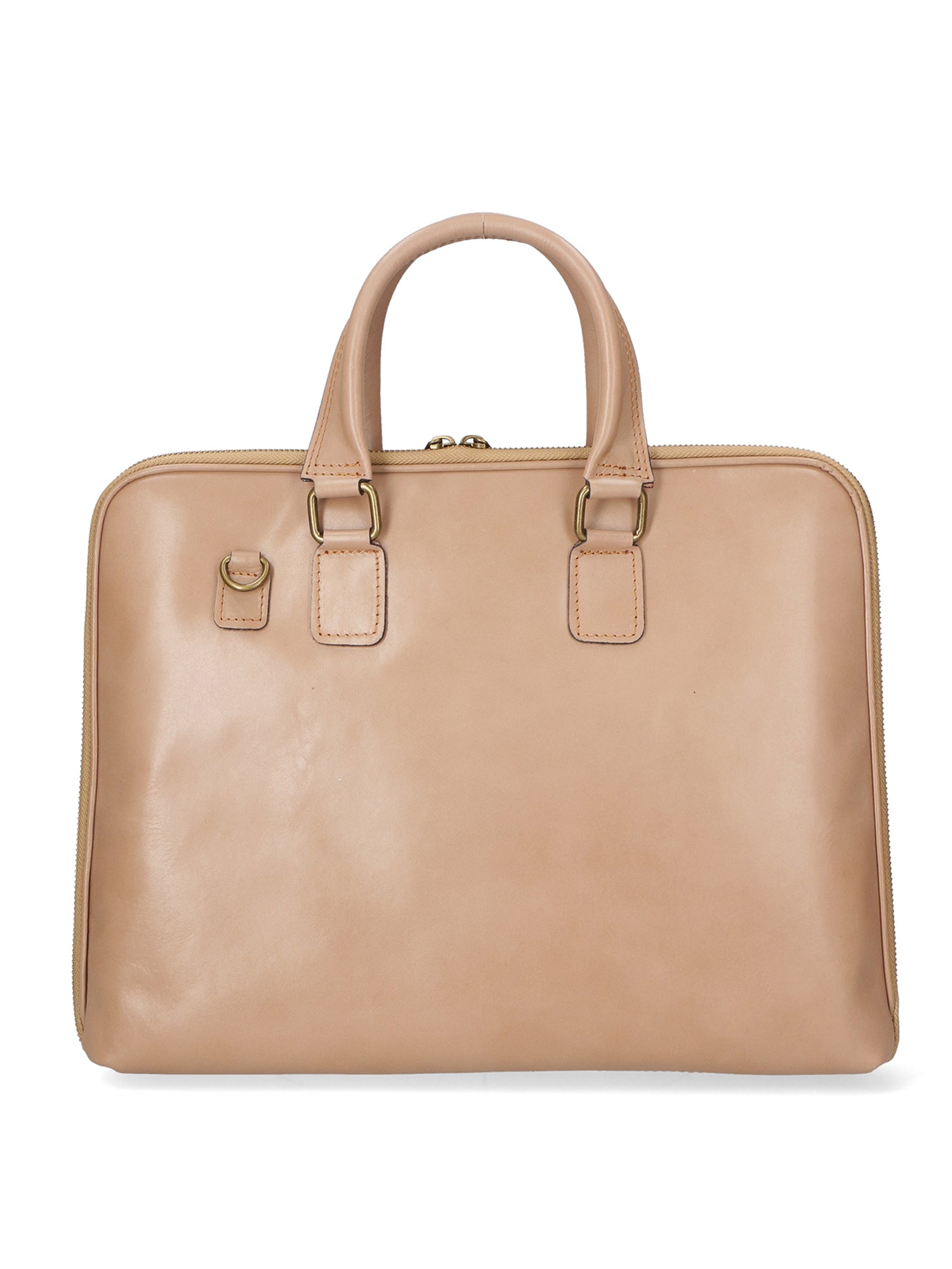 Fabiana Borsa a mano unisex Vera pelle 9033-FANGO TAUPE Gave Lux