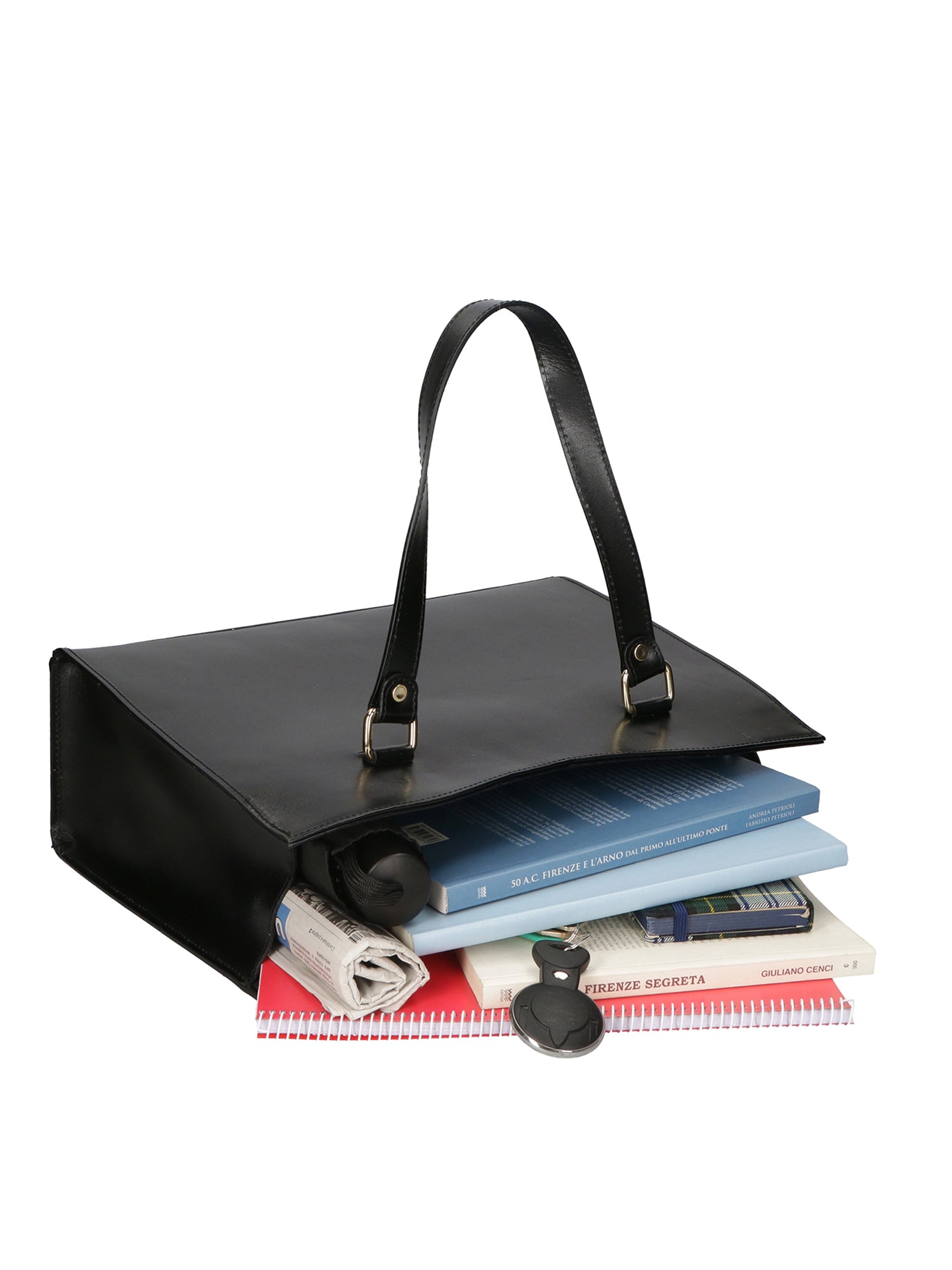 Francesca Borsa a mano da donna 100% pelle 9133-ROSSO RED Gave Lux