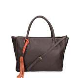 Rosalie Borsa a spalla da donna 100% pelle 06503-D23 T.MORO Gave Lux