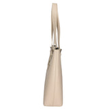 Germana Borsa a spalla da donna 100% pelle 05924-B37 LATTE Gave Lux