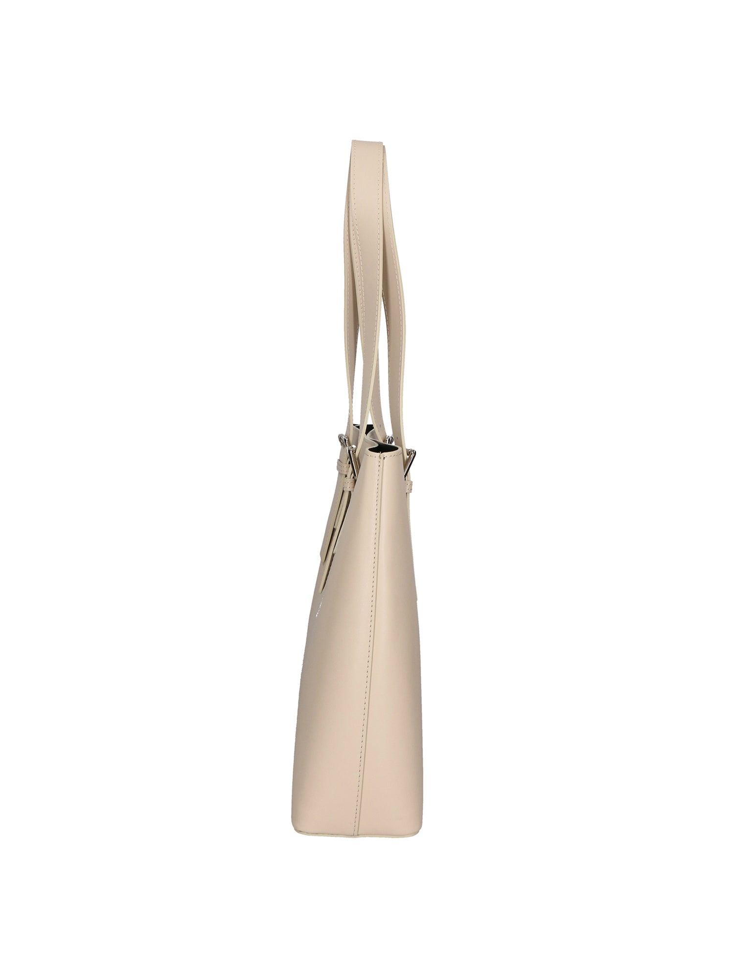 Germana Borsa a spalla da donna 100% pelle 05924-B37 LATTE Gave Lux
