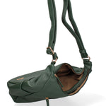 Borsa a tracolla da donna Ecopelle BC1382-GREEN B Cavalli