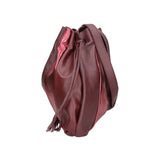 Nunzia Borsa a spalla da donna Vera pelle 576042-BORDO BORDEUX Gave Lux