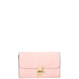 Borsa a tracolla da donna Vera pelle 00734-LU13 ROSA BABY Viola Castellani