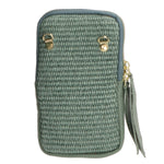 Alessandria Borsa a tracolla da donna Paglia Tabru 05001-S96 MENTA Gave Lux