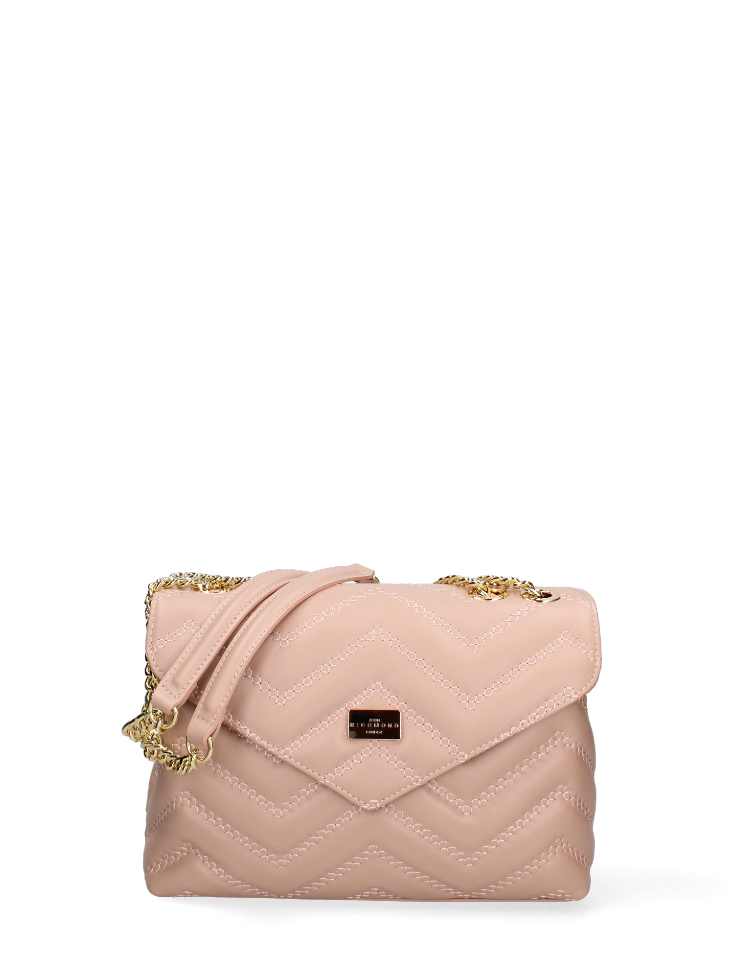 Borsa a spalla da donna Vera pelle JR-W-1105SA-NUDE-GOLD John Richmond