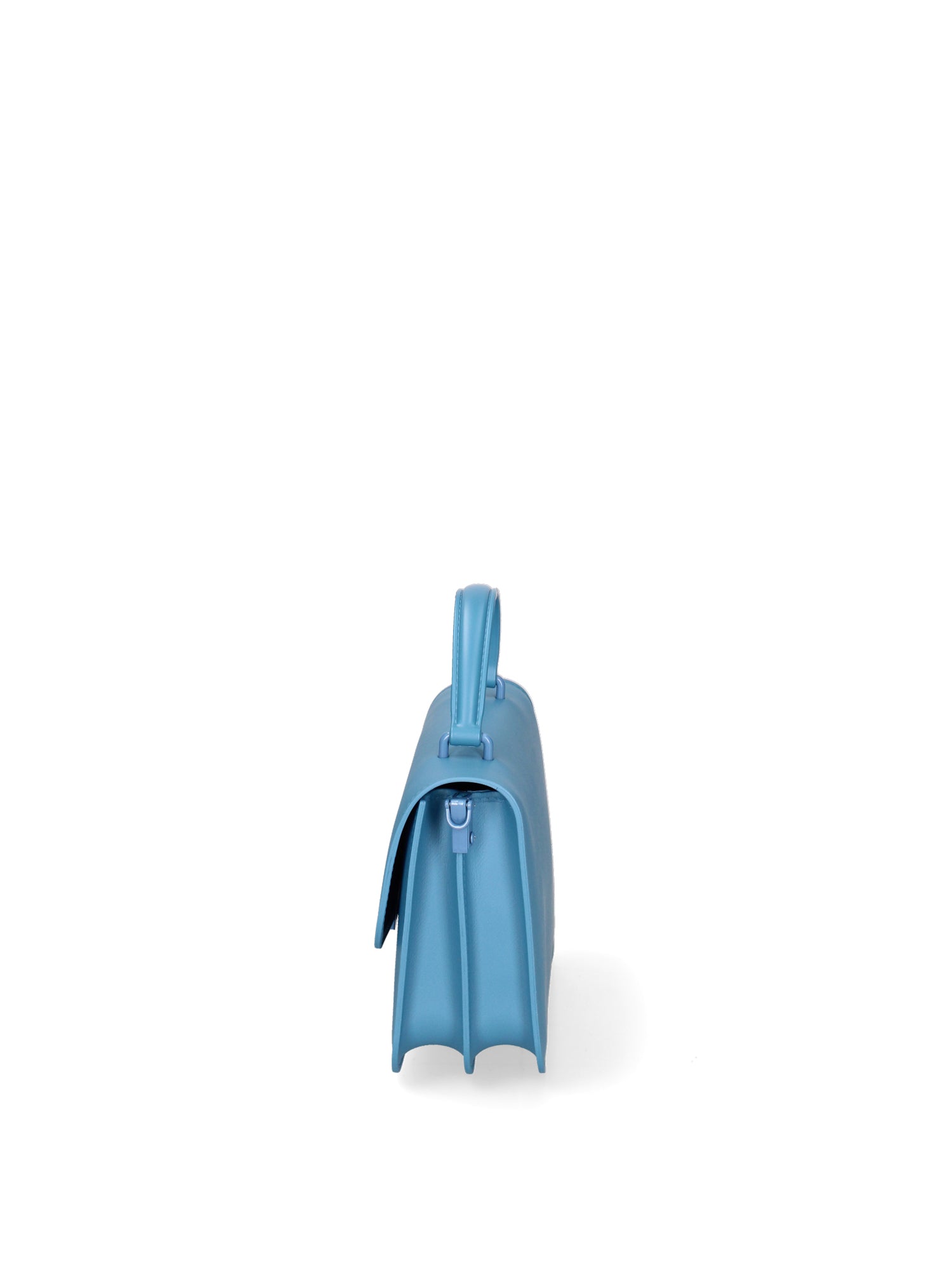 Borsa a tracolla da donna 100% Pvc FLAT-EAR 24-SUGAR BLUE Marc Ellis