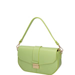 Borsa a spalla da donna Vera pelle 07229-L260 PISTACCHIO Roberta Rossi