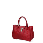 Cervo Borsa a tracolla da donna Vera pelle 7720-ROSSO Gave Lux