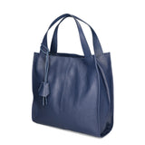 Aelia Borsa a spalla da donna Vera pelle 3312-D24 BLU BLUE Gave Lux