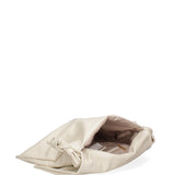 Borsa a spalla da donna Vera pelle 07171-S37 LATTE Viola Castellani
