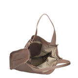 Seraphina Ultra Borsa a spalla da donna Vera pelle 3311-D07 TAUPE CHIARO Gave Lux